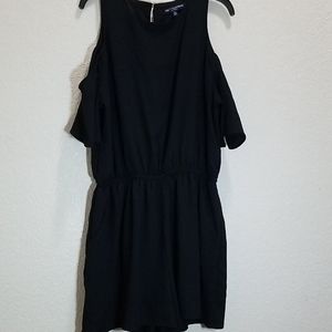 Womens open shoulder dressy romper